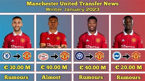 Aug 29, 2023 · Follow the latest updates on Man United's summer transfer activity as Erik ten Hag prepares for his second season at Old Trafford. Find out about the potential deals for Cucurella, Amrabat, Gravenberch, Vlachodimos and more. 